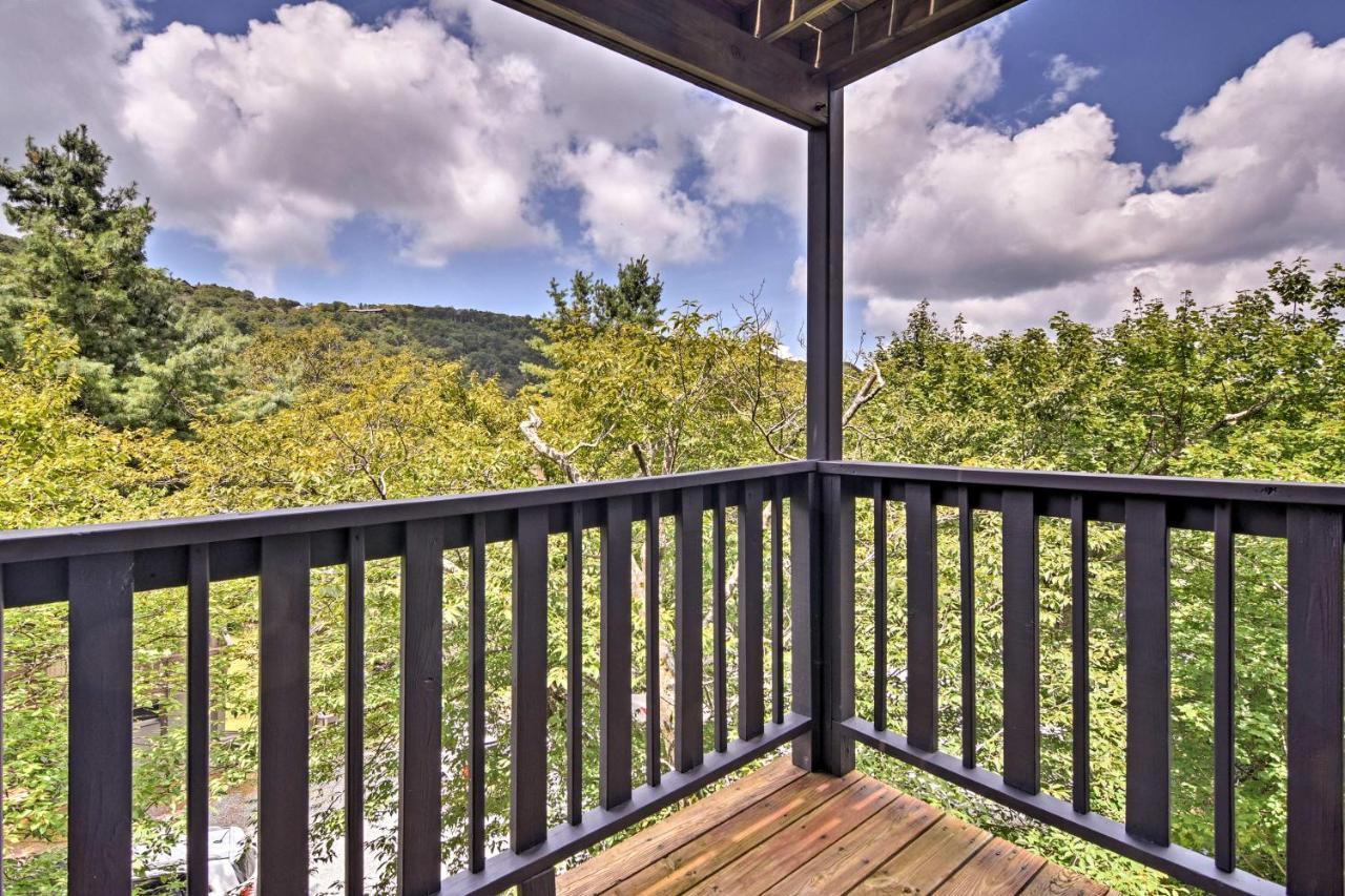 Beech Mountain Condo With Balcony, Walk To Resort! Kültér fotó