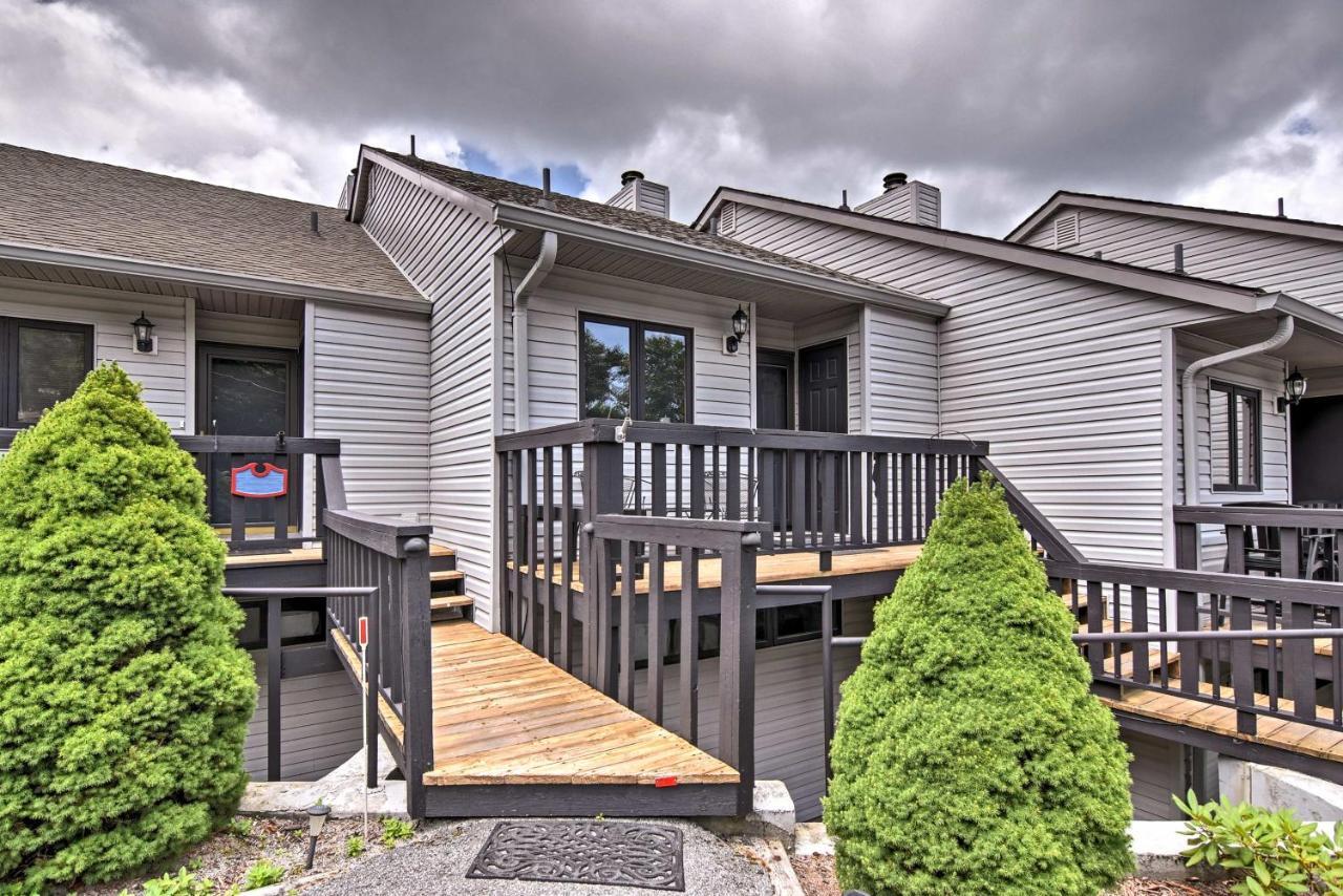 Beech Mountain Condo With Balcony, Walk To Resort! Kültér fotó