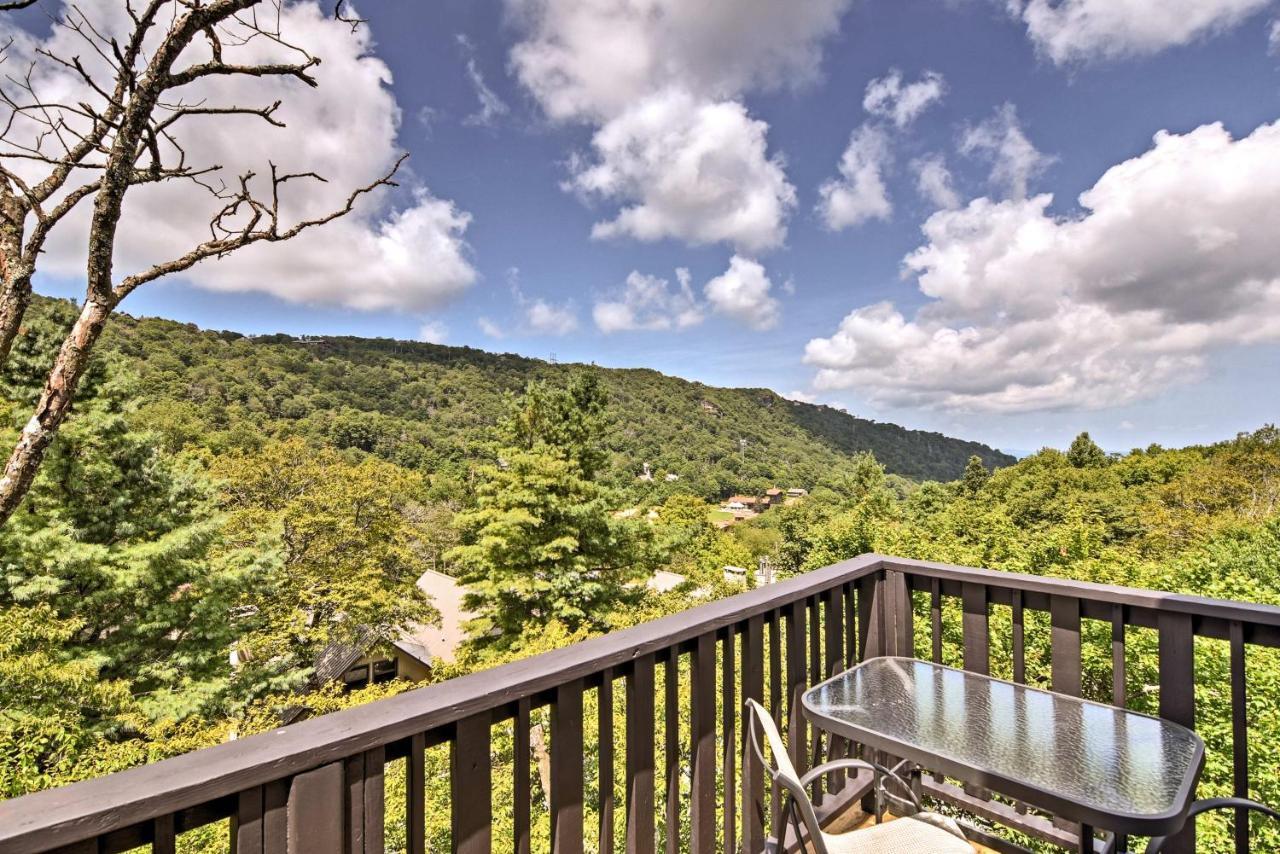 Beech Mountain Condo With Balcony, Walk To Resort! Kültér fotó