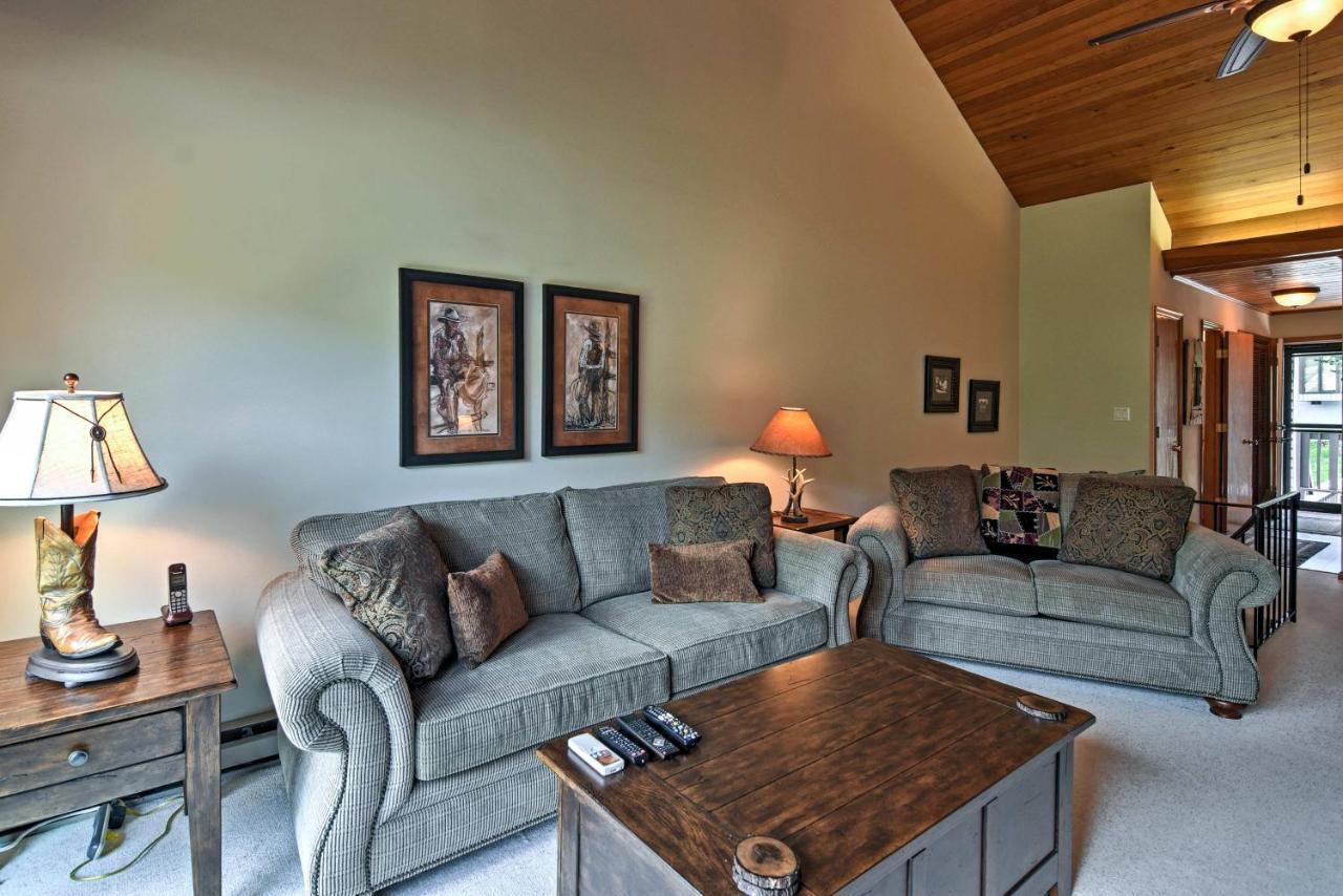 Beech Mountain Condo With Balcony, Walk To Resort! Kültér fotó